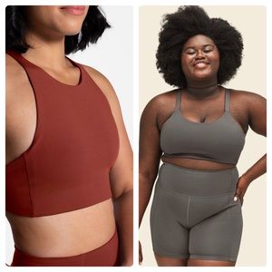 Set of Girlfriend Collective Sports Bras